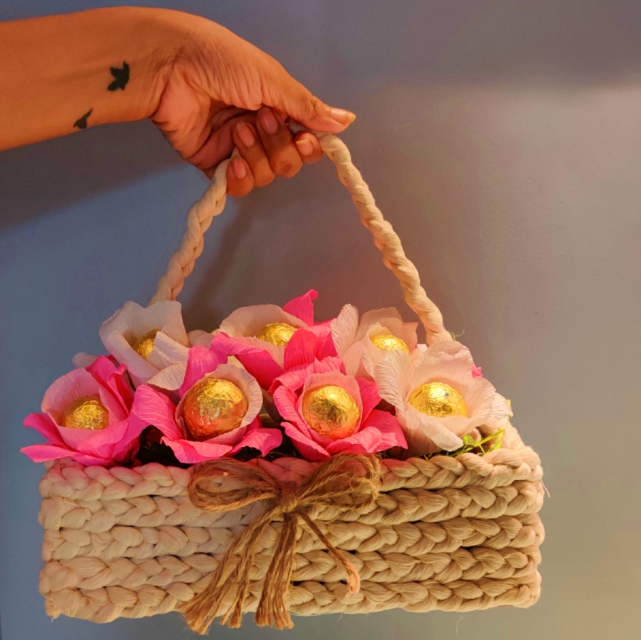 Cake Pop Bouquet - Basketful - Pink
